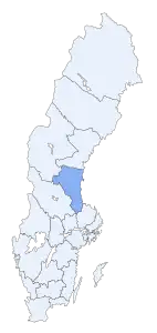 O Condado de Gävleborg(Gävleborgs län)