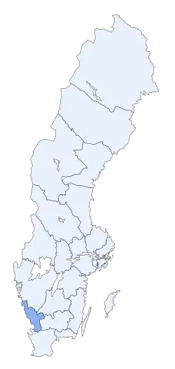 O Condado da Halland