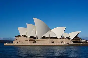 A Ópera de Sydney, Austrália.