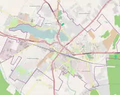 Localização de Szczytno na Polónia
