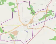 Localização de Szubin na Polónia