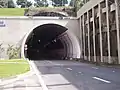 Entrada do Túnel 1, sentido Bairro-Centro.