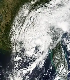 imagem ilustrativa de artigo Depressão tropical Dez (2007)