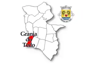 Localização no município de Tabuaço