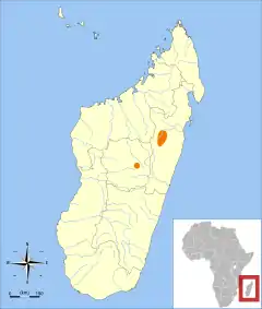 Onde era o território do Mergulhão-de-alaotra.