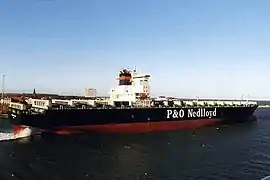 P&O Nedlloyd Tasman em 2000.