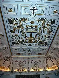 Teto no Museu da Catedral