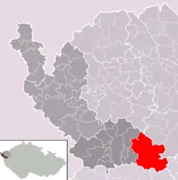 Localização de Teplá