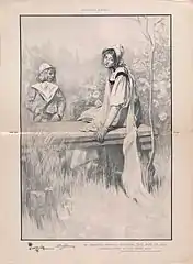 "No momento, ele fez algo que me fez cair direto sobre a laje de pedra"