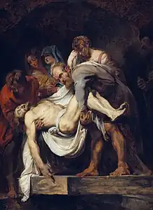 "Sepultamento", de Rubens, na Galeria Nacional do Canadá.