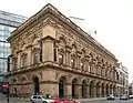 O Free Trade Hall, Manchester, um edifício de estilo veneziano de Edward Walters, (1853)
