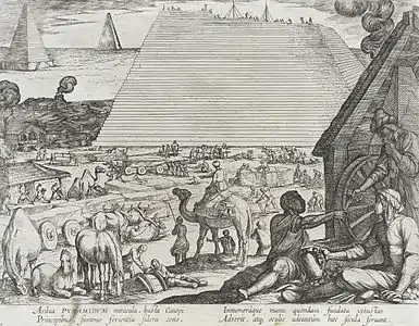 As "Pirâmides do Egito", da série "Maravilhas do Mundo Antigo".