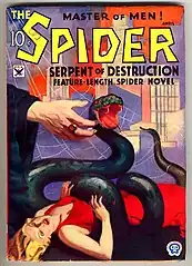 Revista Pulp Spider, vol. 2, no. 3, abril de 1934