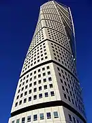 Turning Torso em Malmö por Santiago Calatrava, 2005
