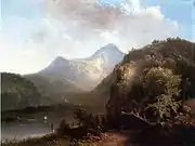 Thomas Doughty: Vista no Maine, 1834