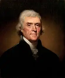 3.º Thomas Jefferson1801–1809
