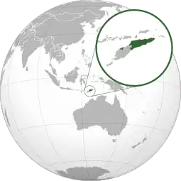Localização de Timor-Leste