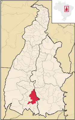 Localização de Peixe no Tocantins