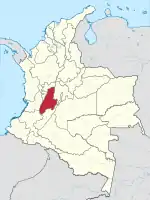 Location of Tolima