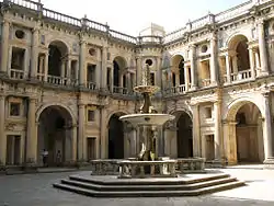 Claustro de D. João III, no Convento de Cristo em Tomar
