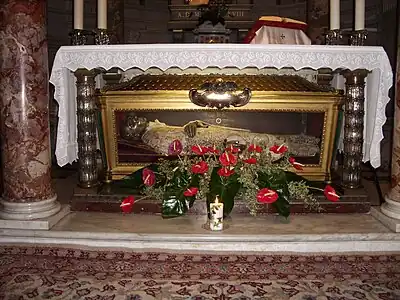 Túmulo de São Vicente Pallotti.