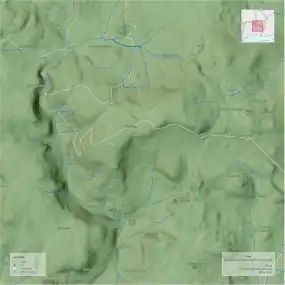 Relevo da serra de Carnaxide.