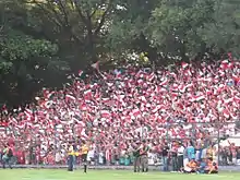 Torcida Riverina no Estádio Lindolfo Monteiro em Teresina-Pi