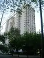 Torres la Avenida Ruiz Huidobro, estas torres pertenecem ao grupo de 5 torres que se encontram sobre a avenida em um trecho de 4 quarteirões