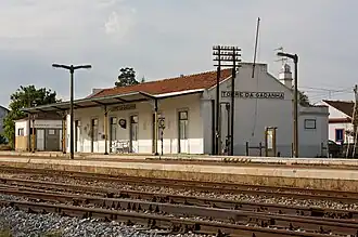 Estação de Torre da Gadanha, em 2009