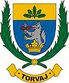 Brasão de armas de Torvaj