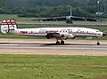 Lockheed Constellation da TWA, similar ao avião destruído.