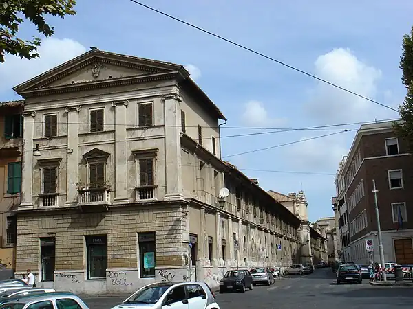 Vista do hospital de São Galicano.