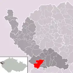 Localização de Tři Sekery
