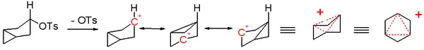 Esquema 1. tris-homoaromaticidade