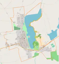 Localização de Trzcińsko-Zdrój na Polónia