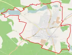 Localização de Trzcianka na Polónia