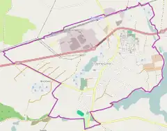 Localização de Trzemeszno na Polónia
