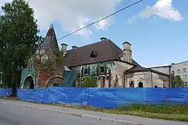 Estação de comboio do imperador na cidade de Pushkin