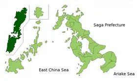 Localização de Tsushima