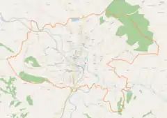 Localização de Tuchów na Polónia