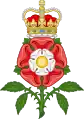 Cifra Tudor rose, usado por todos os monarcas ingleses e britânicos desde Henrique VII