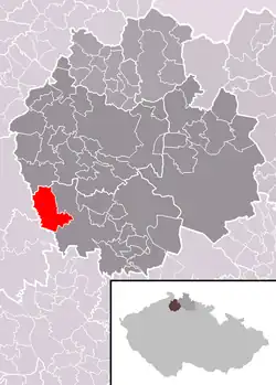 Localização de Tuhaň