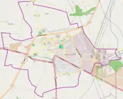 Localização de Turek na Polónia