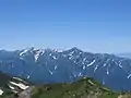Os picos de Tateyama (Montanhas de Hida)