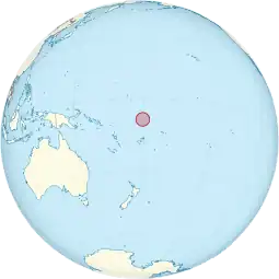Localização do Tuvalu