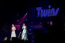 Twins on their North American tour in Concert Cow Palace, San Francisco on 15 September 2007