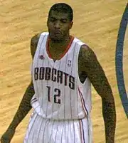 Thomas with the Charlotte Bobcats in 2012.