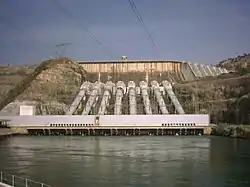 Barragem de Furnas, localizada a 3 km do bairro de mesmo nome.