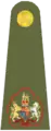 Exército Britânico(Warrant Officer, Class One)