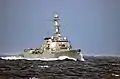 O DDG-79 em operação.